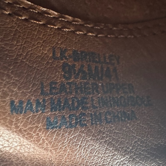 Lucky Brand Brielley Gray Suede Leather Perforated Ankle Bootie Size 9.5 M - Picture 10 of 11